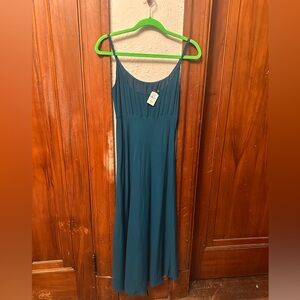 Astr the Label Joan Elegant Teal Sleeveless Dress